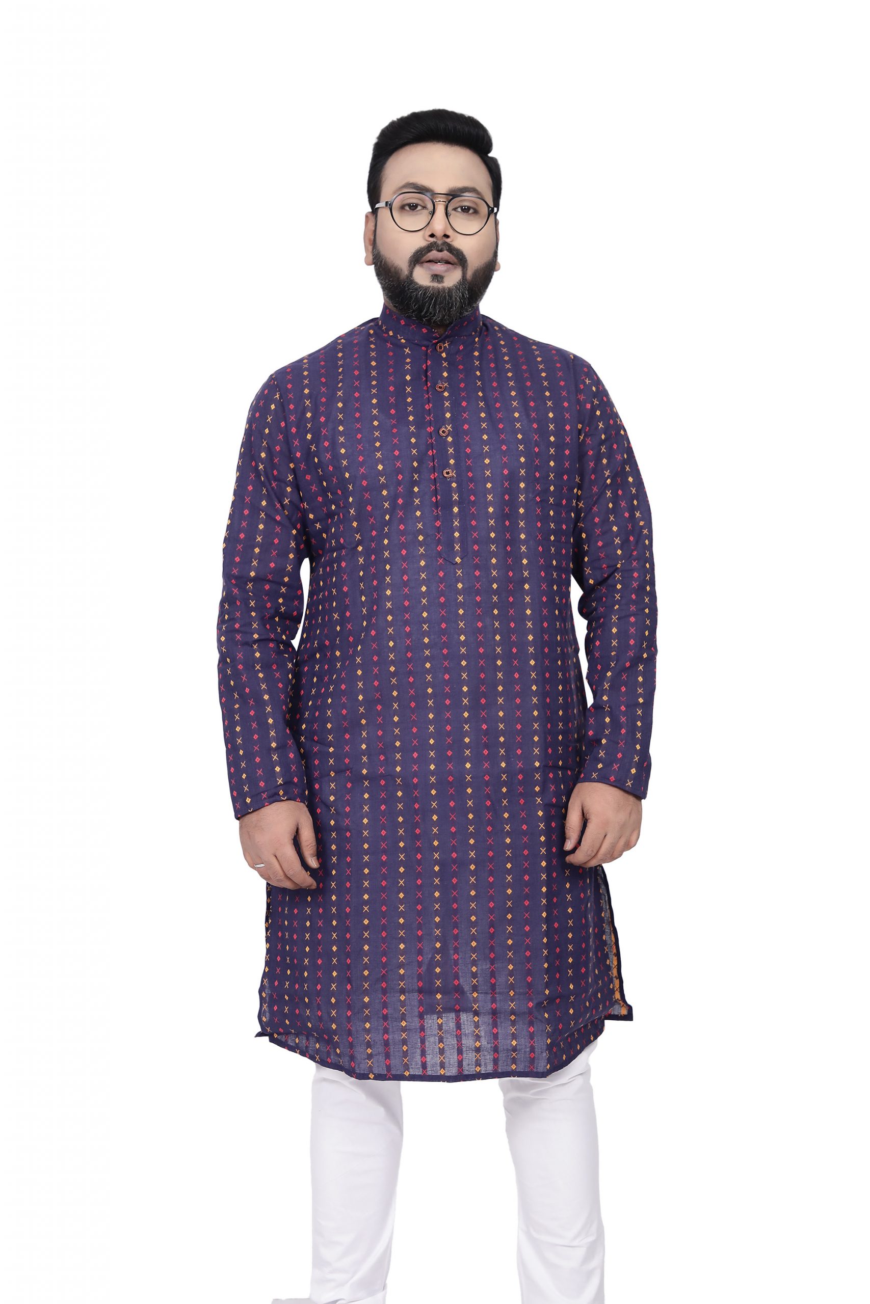 Men's Royal Blue Kurta Punjabi | atelier-yuwa.ciao.jp