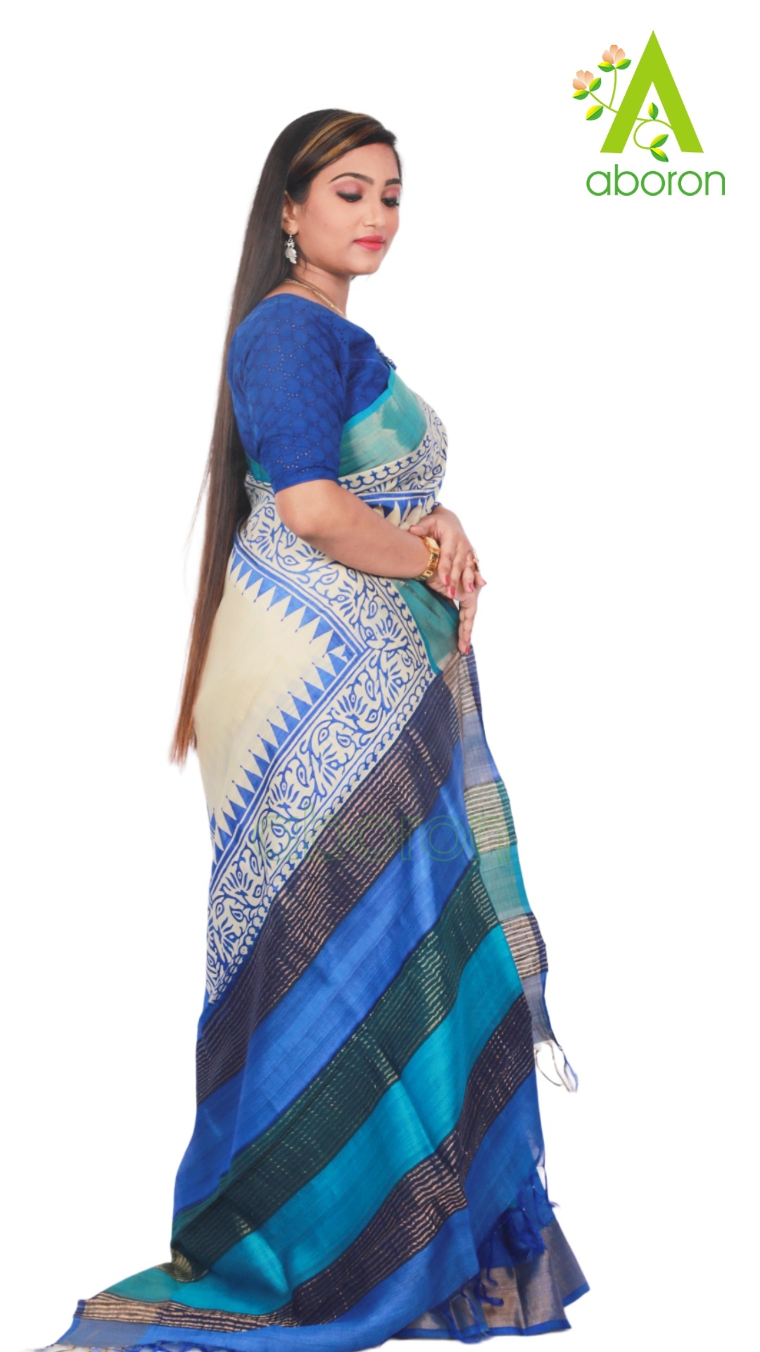 semi bapta silk saree