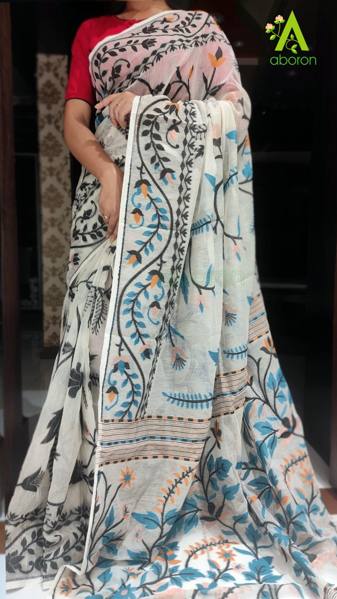 Soft Jamdani Saree