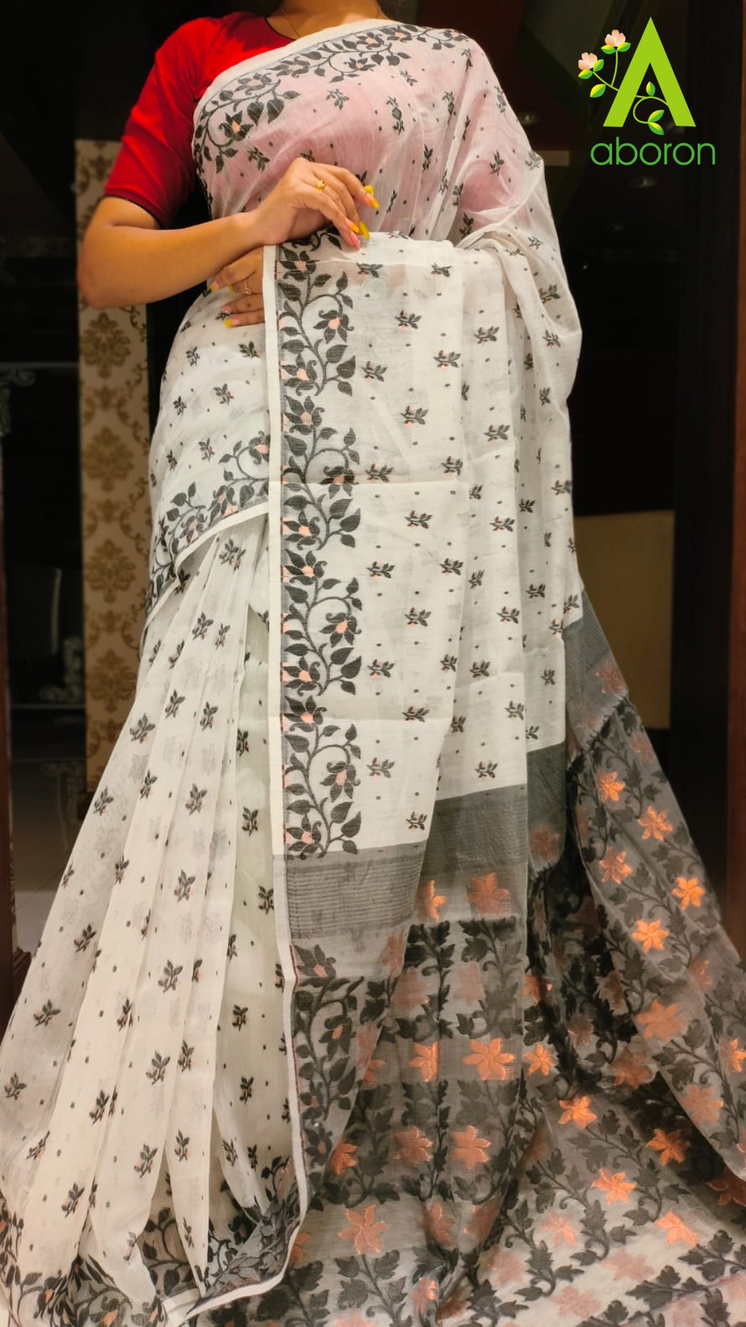 Soft Jamdani Saree