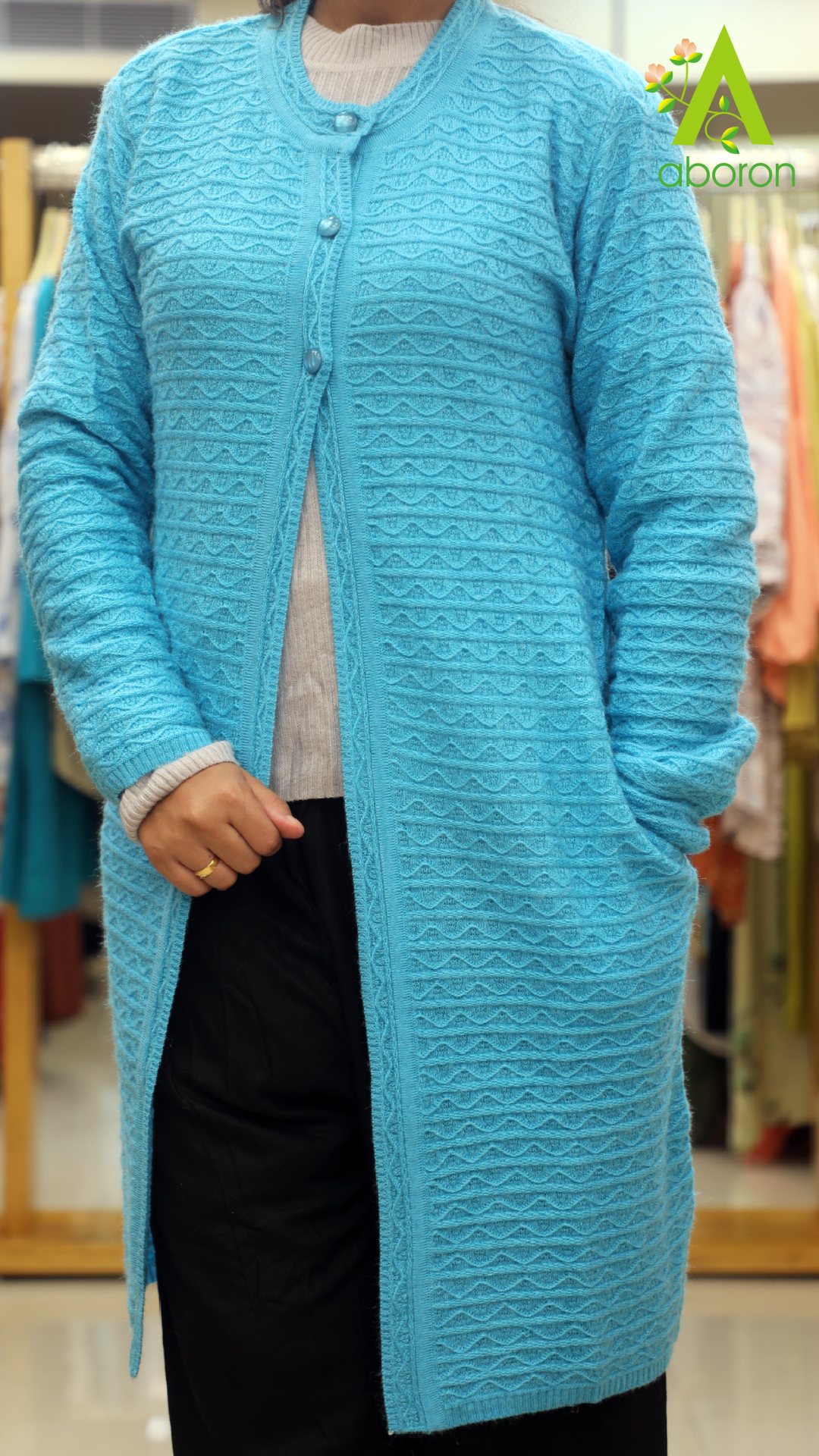 Woolen Knitted Kurti at best price in Ludhiana by MGR Apparels | ID:  2850011022848